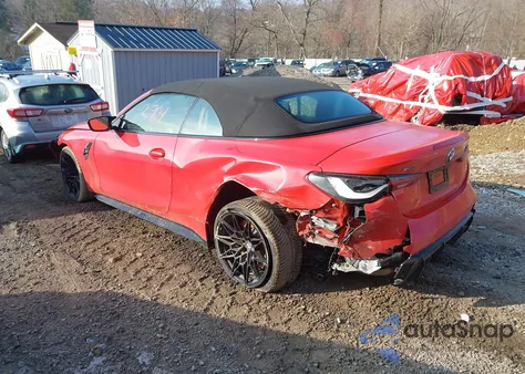 2024 BMW M4 Competition xDrive z USA, uszkodzony, nr VIN WBS33BA08RCP12811